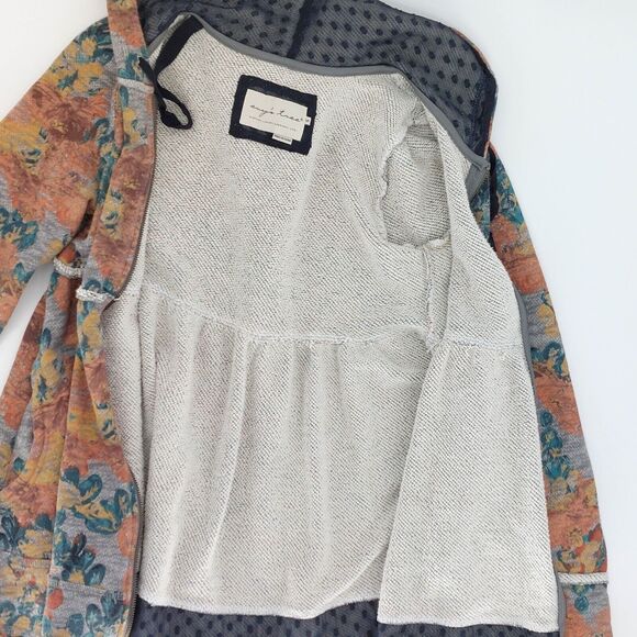 evy's tree Jacket Sz S Full Zip Victorian Goth Babydoll Polka Dot Lace Peasant - Picture 7 of 10